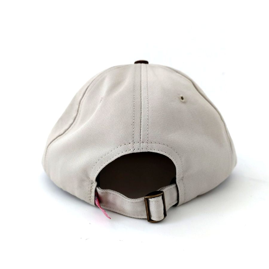 COOPERSTOWN BALL CAP / STONE×BROWN /3 INCH BASEBALL CAP / HARD / MADE IN USA