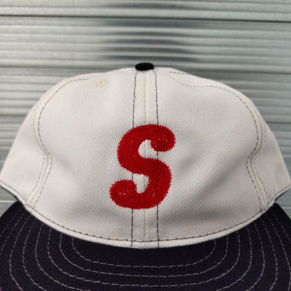 COOPERSTOWN BALL CAP / 2-TONE BASEBALL CAP / STITCH / WHITE×BLACK / ORGINAL S / SNAP / MADE IN USA