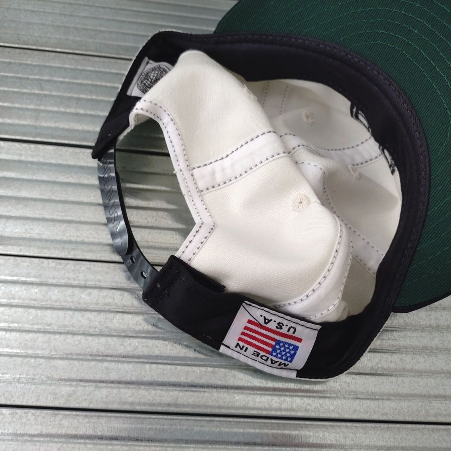 COOPERSTOWN BALL CAP / 2-TONE BASEBALL CAP / STITCH / WHITE×BLACK / ORGINAL S / SNAP / MADE IN USA