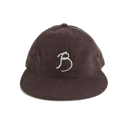 COOPERSTOWN BALL CAP / CORDUROY CAP / 1915 BROOKLYN TIP TOPS / BROWN / SOFT VISOR / SPECIAL ORDER MODEL / MADE IN USA