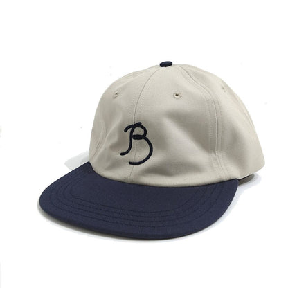 COOPERSTOWN BALL CAP / 1915 BROOKLYN TIP TOPS  / STONE×NAVY / SPECIAL ORDER COLOR / MADE IN USA