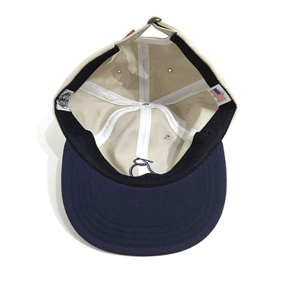 COOPERSTOWN BALL CAP / 1915 BROOKLYN TIP TOPS  / STONE×NAVY / SPECIAL ORDER COLOR / MADE IN USA