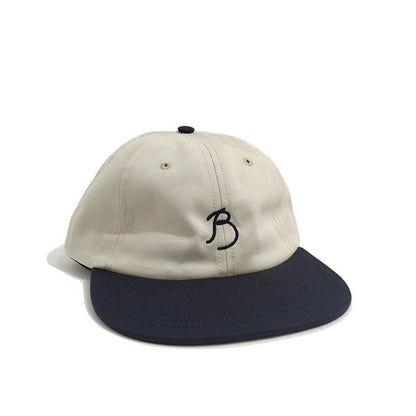 COOPERSTOWN BALL CAP / 1915 BROOKLYN TIP TOPS  / STONE×NAVY / SMALL LOGO(30mm) / SPECIAL ORDER COLOR / MADE IN USA
