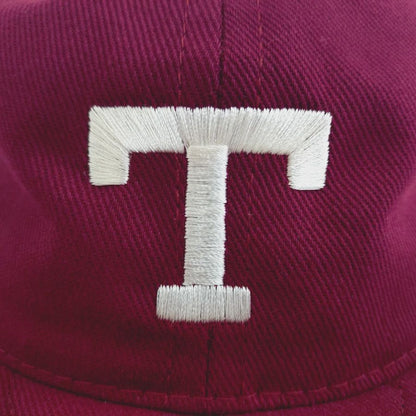 COOPERSTOWN BALL CAP / 1925 TUFTS UNIVERSITY / BRUSHED COTTON TWILL / SOFT VISOR / D-RING / 3COLOR / MADE IN USA