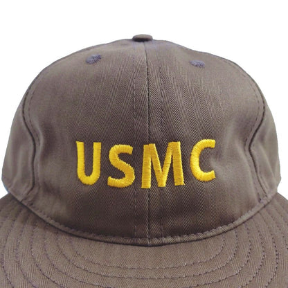 COOPERSTOWN BALL CAP / USMC / VIEENA HERRING BORN / 9oz / 3COLOR / SOFT VISOR / D-RING / MADE IN USA