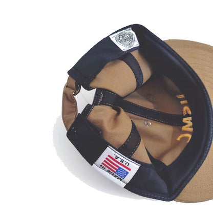 COOPERSTOWN BALL CAP / USMC / VIEENA HERRING BORN / 9oz / 3COLOR / SOFT VISOR / D-RING / MADE IN USA