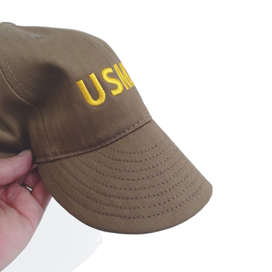 COOPERSTOWN BALL CAP / USMC / VIEENA HERRING BORN / 9oz / 3COLOR / SOFT VISOR / D-RING / MADE IN USA