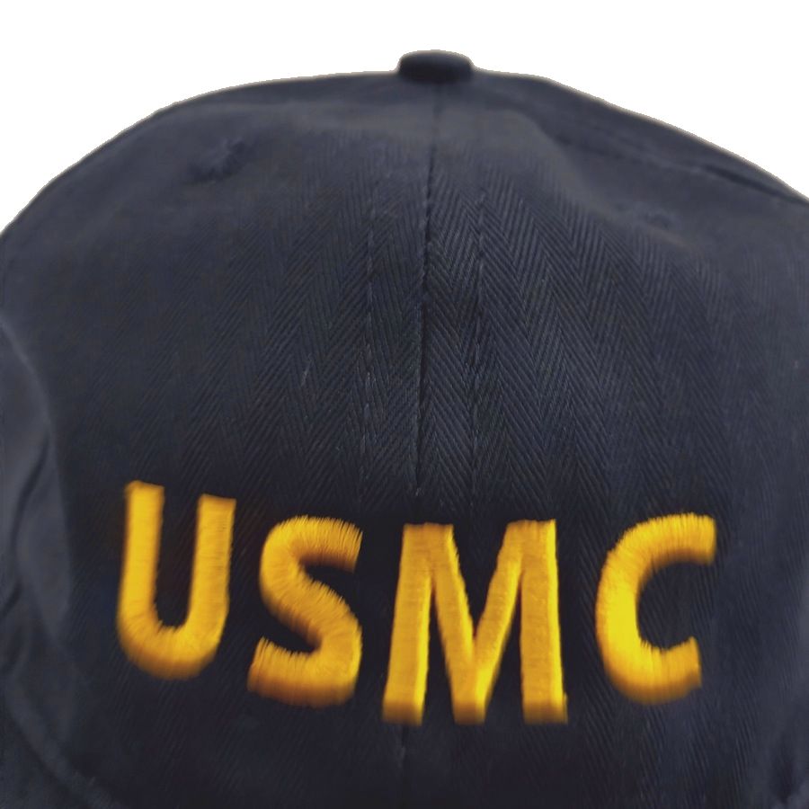 COOPERSTOWN BALL CAP / USMC / VIEENA HERRING BORN / 9oz / 3COLOR / SOFT VISOR / D-RING / MADE IN USA