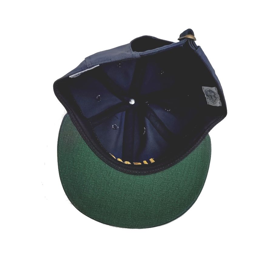 COOPERSTOWN BALL CAP / USMC / BEEFY BRUSHED BULL DENIM CAP / NAVY/ 12OZ / MADE IN USA