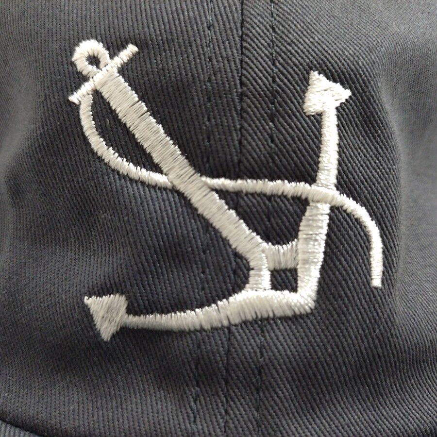 COOPERSTOWN BALL CAP / 1919 U.S. NAVAL ACADEMY / DARK GRAY / SPECIAL ORDER COLOR/ MADE IN USA