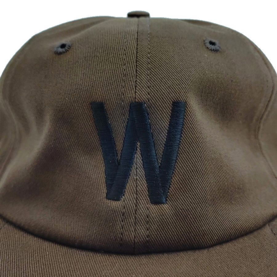 COOPERSTOWN BALL CAP / 1926 WASHINGTON SENATORS / BROWN (Black Embroidery) SPECIAL ORDER COLOR /  MADE IN USA