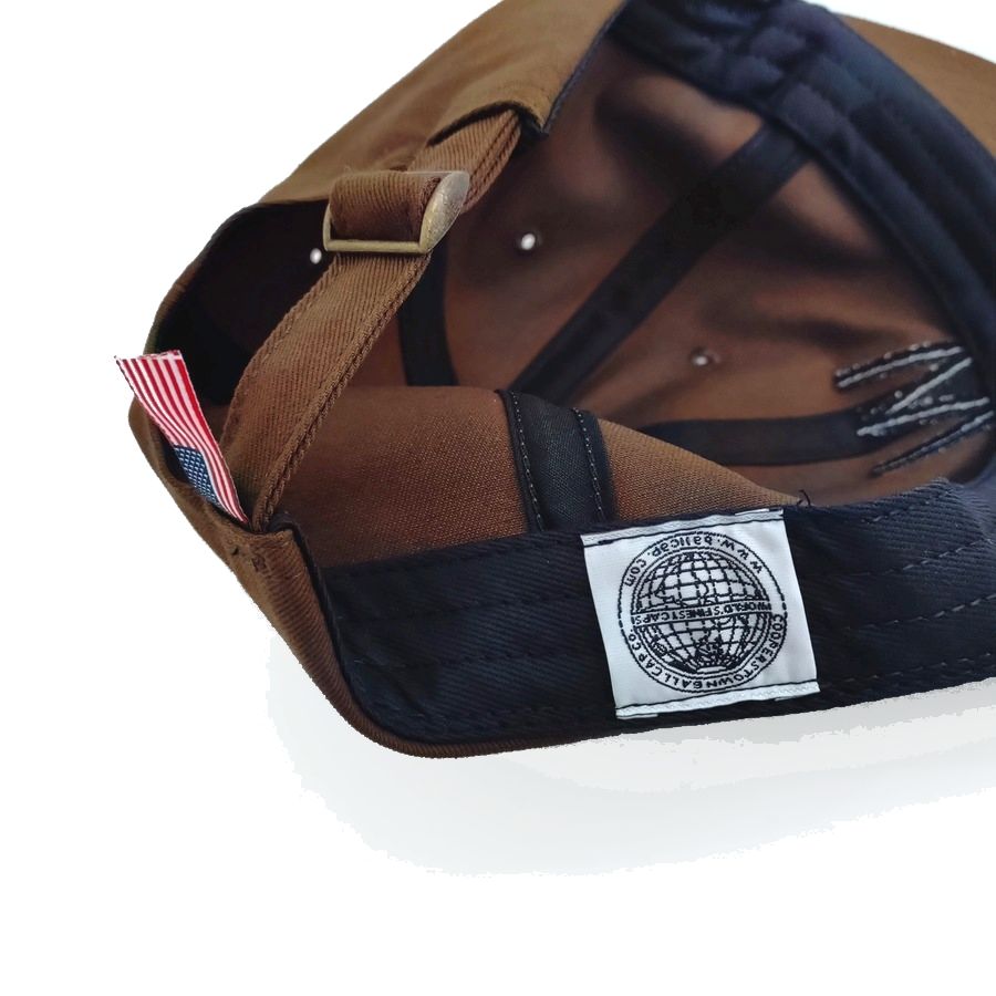 COOPERSTOWN BALL CAP / 1926 WASHINGTON SENATORS / BROWN (Black Embroidery) SPECIAL ORDER COLOR /  MADE IN USA