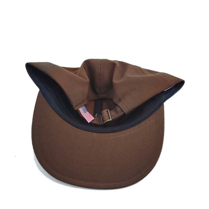 COOPERSTOWN BALL CAP / 1926 WASHINGTON SENATORS / BROWN (Black Embroidery) SPECIAL ORDER COLOR /  MADE IN USA