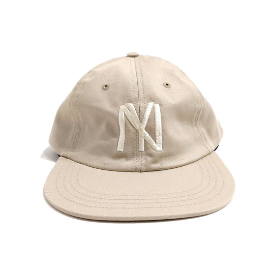 COOPERSTOWN BALL CAP / 1935 NEWYORK BLACK YANKEES(Natural Logo) STONE / MADE IN USA