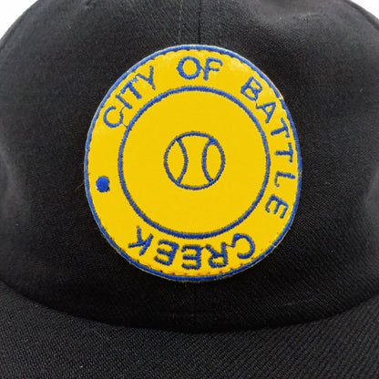 COOPERSTOWN BALL CAP / 1946 BATTLE CREEK BELLES / WOOLSAGE / 2COLOR / PATCH /  SNAP / MADE IN USA