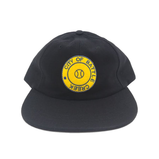 COOPERSTOWN BALL CAP / 1946 BATTLE CREEK BELLES / WOOLSAGE / 2COLOR / PATCH /  SNAP / MADE IN USA