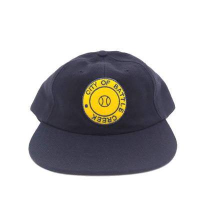 COOPERSTOWN BALL CAP / 1946 BATTLE CREEK BELLES / WOOLSAGE / 2COLOR / PATCH /  SNAP / MADE IN USA