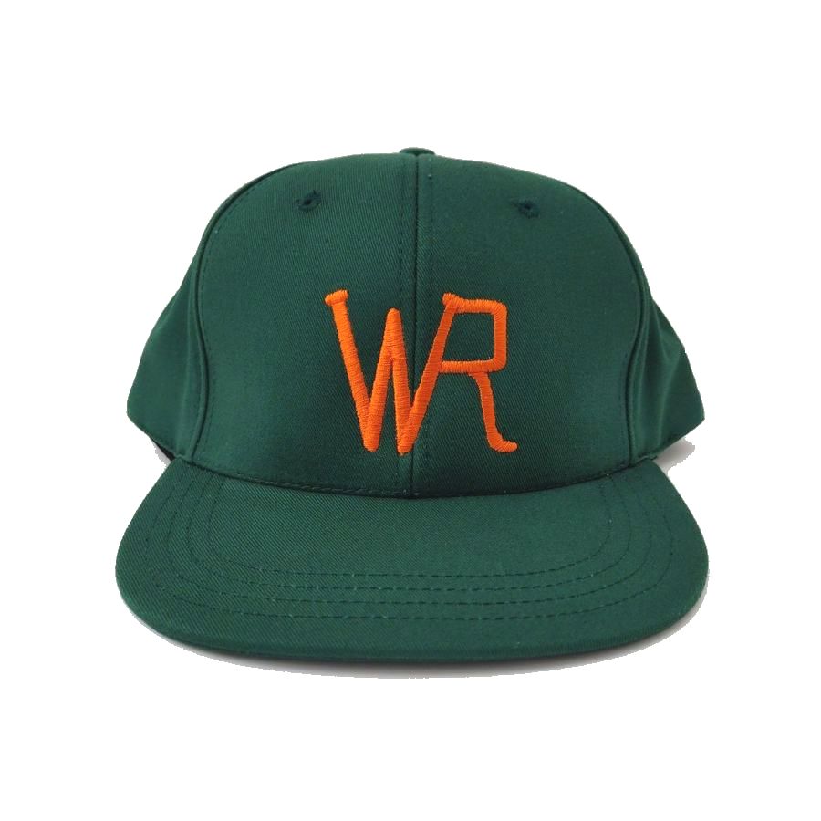 COOPERSTOWN BALL CAP / 1940 WISCONSIN RAPIDS WHITE SOX / HIGH-CROWN / GREEN / SNAP / MADE IN USA