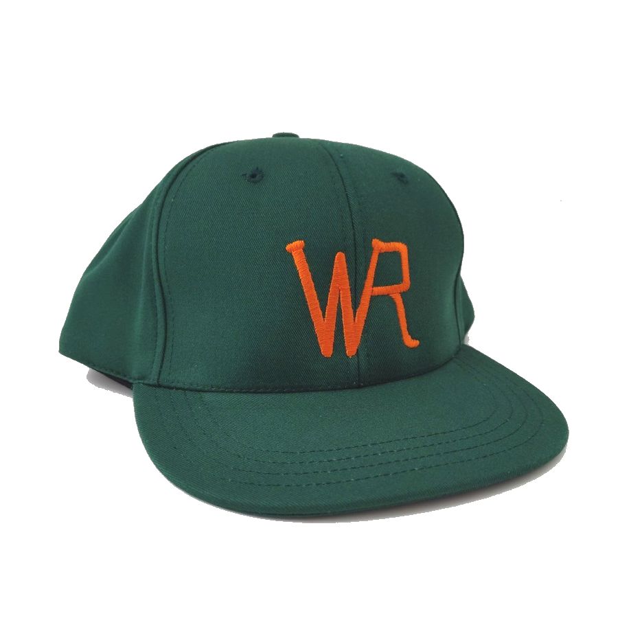 COOPERSTOWN BALL CAP / 1940 WISCONSIN RAPIDS WHITE SOX / HIGH-CROWN / GREEN / SNAP / MADE IN USA