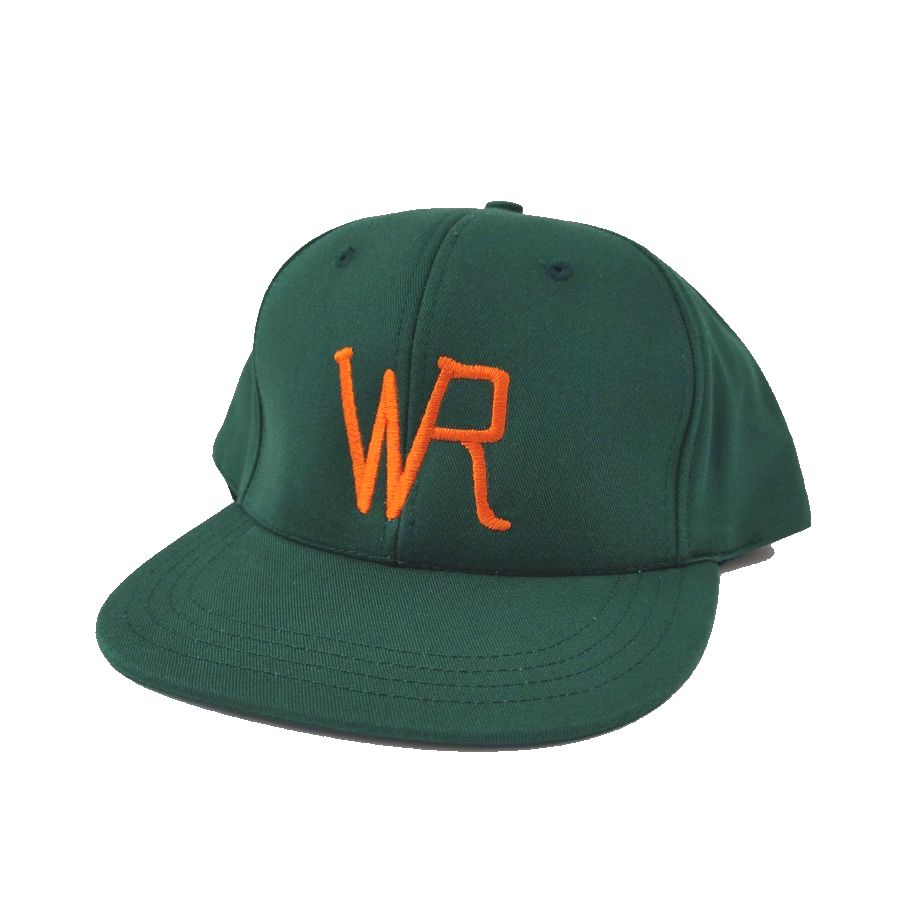 COOPERSTOWN BALL CAP / 1940 WISCONSIN RAPIDS WHITE SOX / HIGH-CROWN / GREEN / SNAP / MADE IN USA